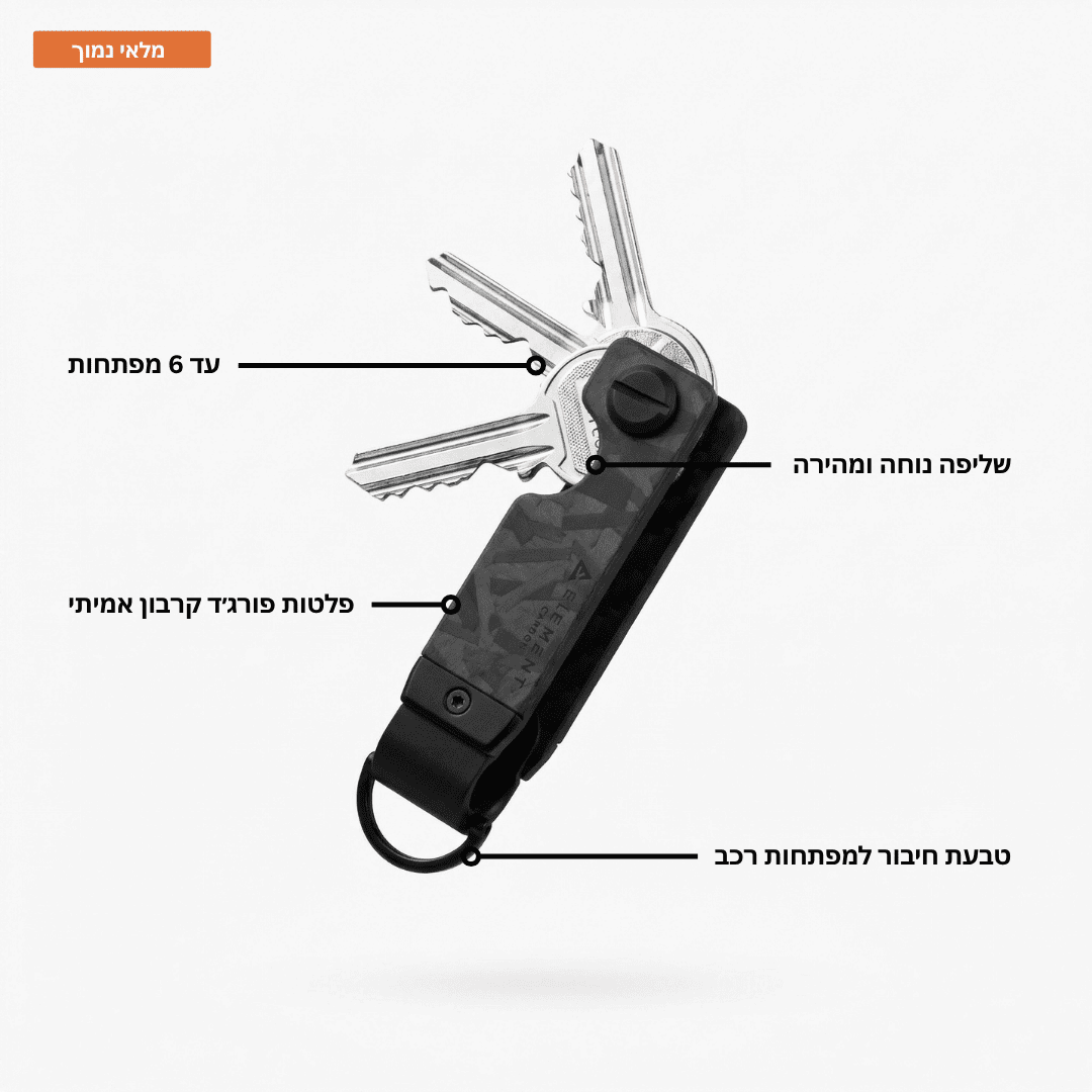 מארגן מפתחות קרבון