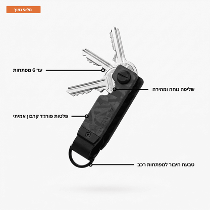 מארגן מפתחות קרבון